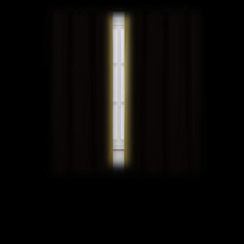Yellow Thermal Blackout Curtains (Yellow / 38"W x 54"L (Pack of 2))