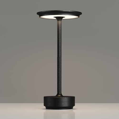 1 Pack Rechargeable Table Lamps Cordless (Diamond Black-1)