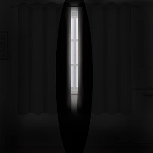 Light Beige Thermal Blackout Curtains (Light Beige / 38"W x 63"L (Pack of 2))