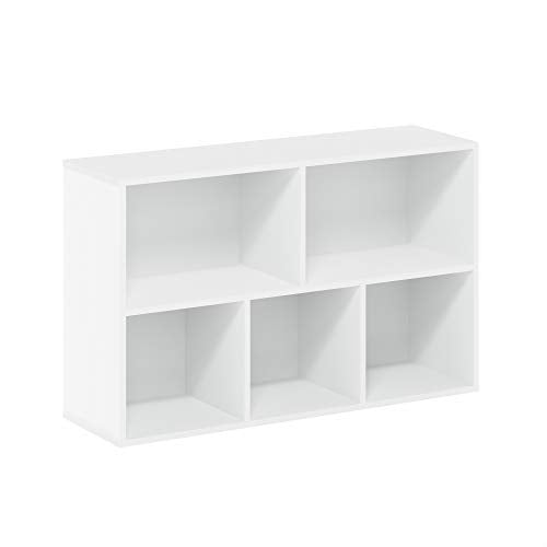 LUDER Book Shelf (White / 5-Cube)