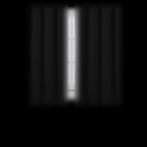 Light Grey Blackout Curtains 66 x 63 Inch Length (Light Grey / 66"W x 63"L (Pack of 2))