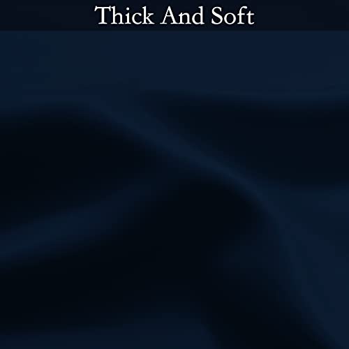 Ombre Blue to Grey White Curtains for Living Room 42Wx45L (42"W x 45"L (Pack of 2) / Blue)