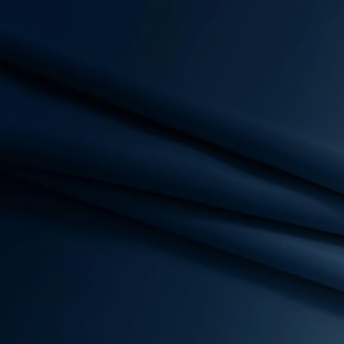 Ombre Curtains Blue and Greyish White for Living Room (70"W x 63"L (Pack of 2) / Blue)