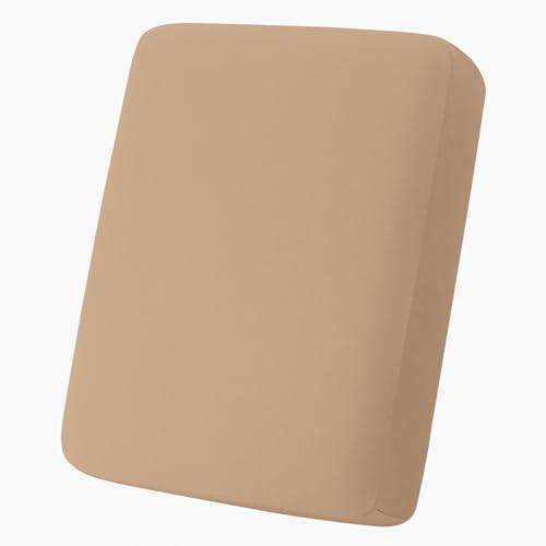 Milk Silk Couch Cushion Covers (Camel / Seat Cover Small)