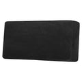 Velvet Stretch Individual Couch Cushion Cover Plush Cushion Slipcover for Loveseat Sofa Cushion Furniture Protector Seat Cushion Sofa Cover (Black / 1 Cushion Sofa)