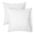 Square Hypoallergenic Pillow Insert (18 x 18 inches / 2 Pack)