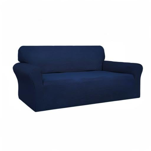 100% Waterproof Couch Cover (Navy / Oversized Sofa)