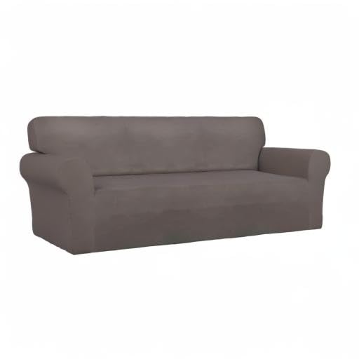Stretch Couch Covers for Sofa Large Sofa Slipcovers Taupe (Large Sofa / Taupe)