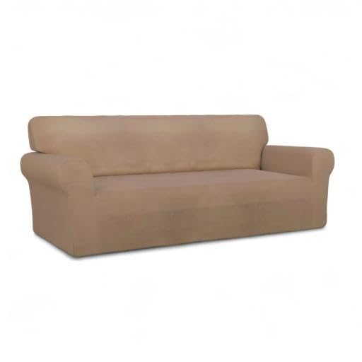 Stretch Couch Covers for Sofa Large Sofa Slipcovers Camel (Large Sofa / Camel)