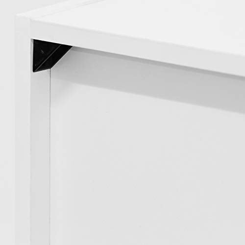 LUDER Book Shelf (White / 5-Cube)