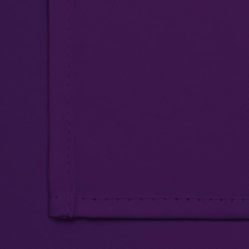 Blackout Curtains 38x36 inch Purple Thermal Drapes (Purple / 38"W x 36"L (Pack of 2))