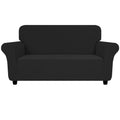 Super Stretch Loveseat Covers (- Black / Medium (57"-70"))