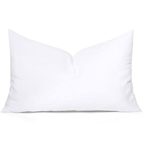 13x21 Inch Throw Pillow Insert for Couch Sofa Bed (13x21 Inch)