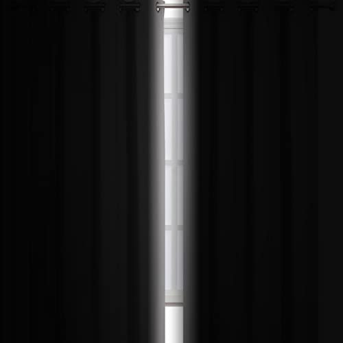 Blackout Curtains 42 x 84 inch (Light Grey / 42"W x 84"L (Pack of 2))
