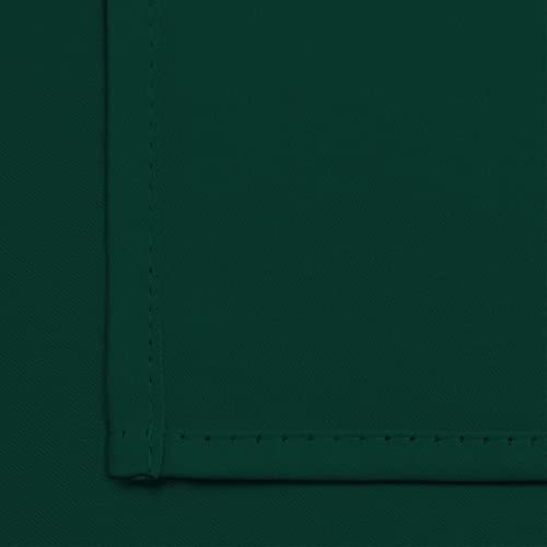 Blackout Curtains 38x90 inch Dark Green Thermal Drapes (Dark Green / 36"W x 90"L (Pack of 2))