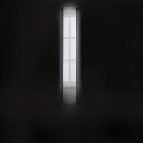 Grey Blackout Curtains 34 x 54 Inch Length (Frost Grey / 34"W x 54"L (Pack of 2))