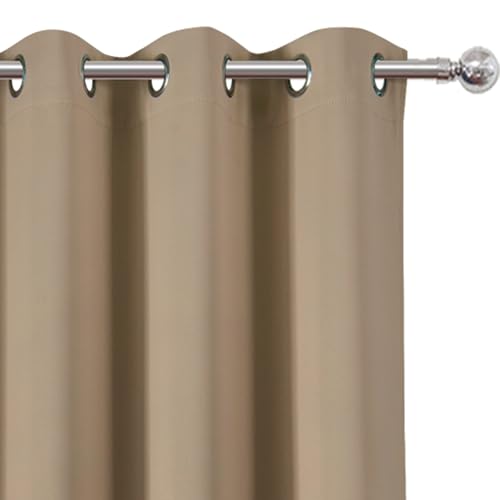 Natural Thermal Blackout Curtains (Natural / 42"W x 95"L (Pack of 2))
