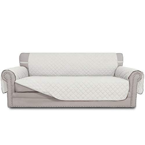 Reversible Couch Cover (Ivory/Ivory / Large Sofa)