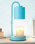 Dimmable Candle Warmer Lamp with Timer (Light Blue)