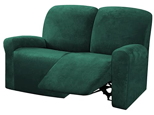 Reclining Love Seat Slipcover (Retro Green)