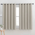 Thermal Insulated Narural Blackout Curtains for Bedroom (Natural / 70"W x 63"L (Pack of 2))