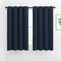 Blackout Curtain Panels Grommet (Navy / 52"W x 45"L (Pack of 2))