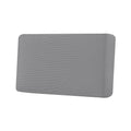 Super Stretch Individual Seat Cushion Covers Sofa Covers Couch Cushion Covers Slipcover Sets Thick Jacquard Textured Twill Fabric (Dove / 1 Cushion Loveseat)