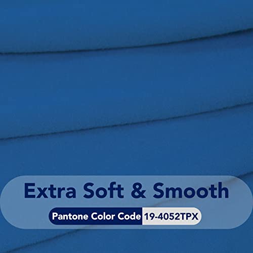 Stretch Chair Covers Fleece Couch Covers for Sofa Classic Blue (Small Chair / Classic Blue)