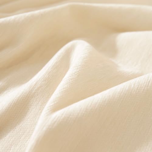 Beige Sofa Covers Couch Covers for 3 Cushion Sofa Cute Couch Cushion Covers Pet Couch Protector Thick Chenille Loveseat Cover Multi (71" x 118" / Daisy:beige)