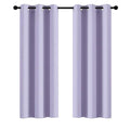 Room Darkening Curtains 42x72 inch Length Lilac (Lilac / 42"W x 72"L (Pack of 2))