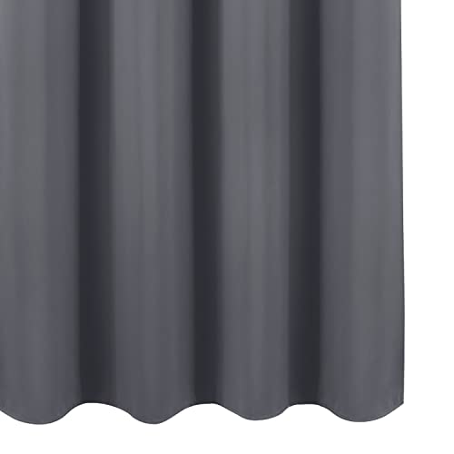 Blackout Curtains 42 x 95 inch (Grey / 42"W x 95"L (Pack of 2))