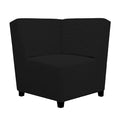 Stretch Soft Sectional Corner Sofa Couch Slipcover Black (Medium Sectional Corner / Black)