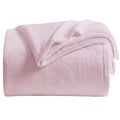 Fleece Blanket Throw Size Pink Lightweight Super Soft Cozy Luxury Bed Blanket Microfiber (Pink / Throw(50"x60"))