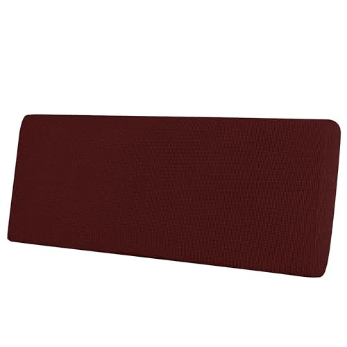 Stretch 1 Piece Oversized Couch Cushion Cover for Sofa (X Large / Wine)