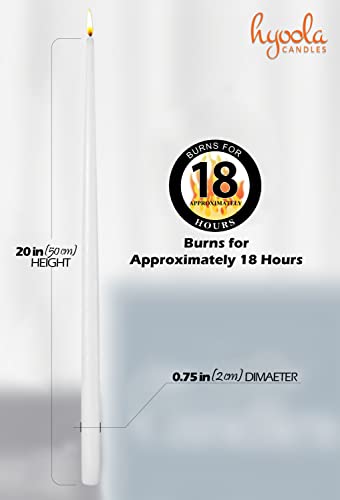 Tall Taper Candles (20 Inch)
