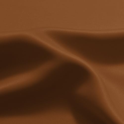 Ombre Curtains Burnt Orange and Greyish White for Bedroom (52"W x 84"L (Pack of 2) / Burnt Orange)