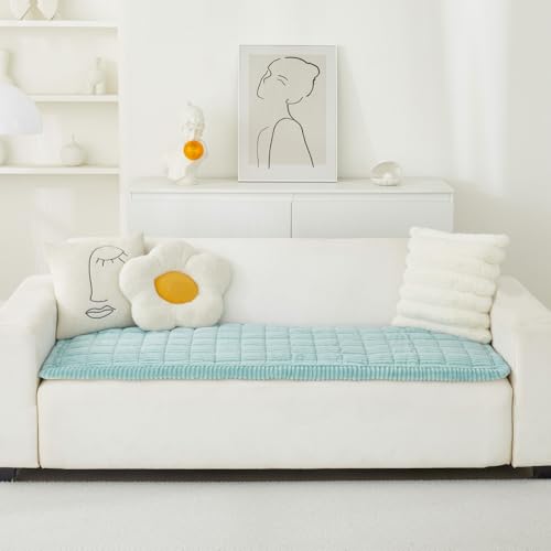 Couch Covers for Dogs Washable (Blue / 27.6" X 59")