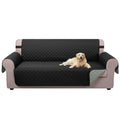 Reversible Sofa Cover Couch Cover for Dogs (Black/Grey / 68"sofa L - Large)