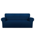 Super Stretch Sofa Slipcover (Medium-XL Oversized Loveseat / Navy)
