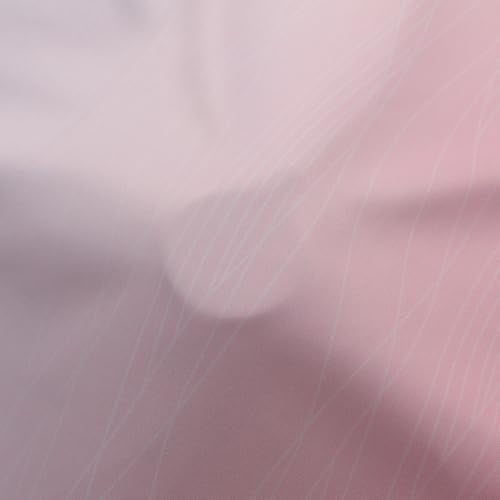 Pink and Greyish White Ombre Blackout Curtains for Bedroom 62x63 Inch Long (Pink and Greyish White / 62"W x 63"L (Pack of 2))