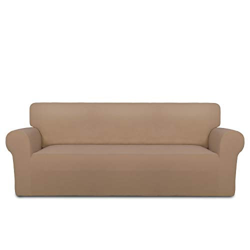 Stretch Couch Covers for Sofa Large Sofa Slipcovers Camel (Large Sofa / Camel)
