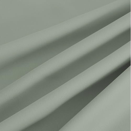 Sage Green Room Darkening Curtains 96 Inches Long 2 Panels for Living Room (Greyish Green / 40"W x 96"L (Pack of 2))