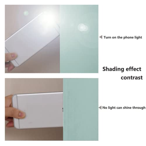 100% Blackout Curtains 54 inches Long (Aqua Blue / 52"W x 54"L (Pack of 2))