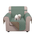 Reversible Oversized 28''Chair Covers (Greyish Green/Taupe / 28''oversized Armchair)