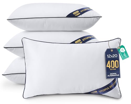 Premium Piping Throw Pillows 12x20 (12x20 Inch)