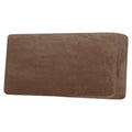 Velvet Stretch Individual Couch Cushion Cover Plush Cushion Slipcover for Loveseat Sofa Cushion Furniture Protector Seat Cushion Sofa Cover (Caramel Cafe / 1 Cushion Sofa)