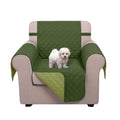 Reversible Recliner Chair Covers (Huntergreen/Sage / 23''armchair)