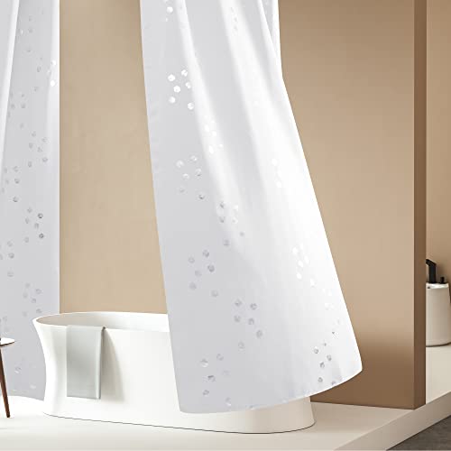 Room Darkening Curtains (Greyish White/Cubic / 52"W x 95"L (Pack of 2))