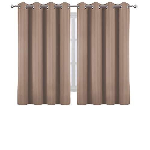 Cappuccino Blackout Curtains (Cappuccino / 52"W x 45"L (Pack of 2))