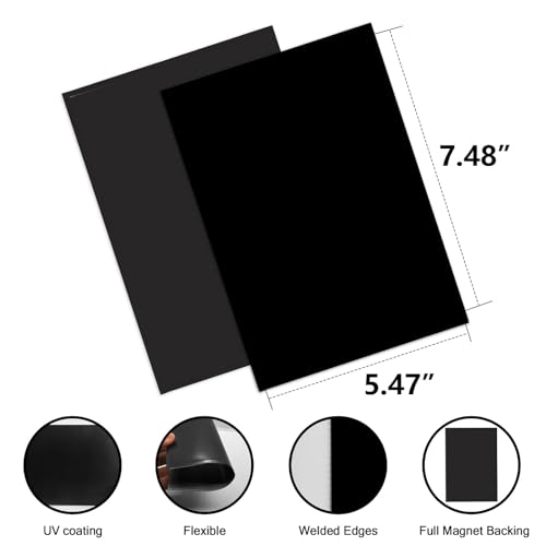 5X7 Magnetic Picture Frame for Fridge (Black 20PCS / 5x7")